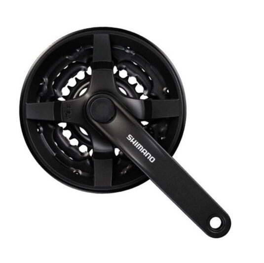 Шатуны SQ Shimano  FC-TY501 24/34/42T 9-ск. под квадрат черные