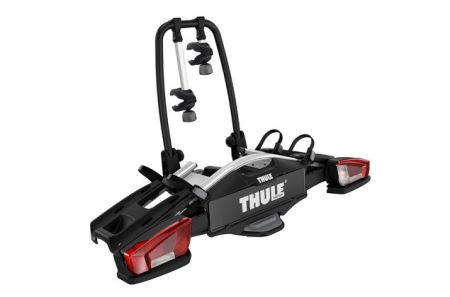 Велокріплення на фаркоп для 2-х велосипедів Thule VeloCompact 2 13-pin Black/Aluminium TH924001