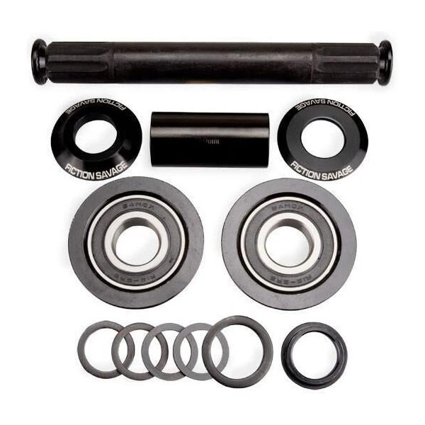 Каретка Fiction SAVAGE AMERICAN/MID, 19mm, черная