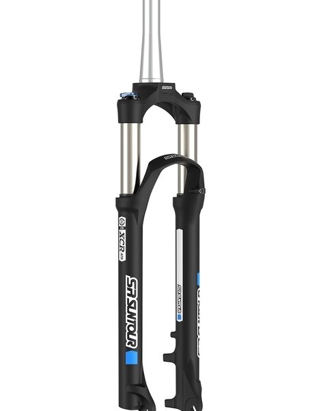 Вилка 27.5" 1,5-1,1/8" AM з лок. disc шток-272мм хід-100мм чорний (м) SUNTOUR XCR32-LO (чорний (м))