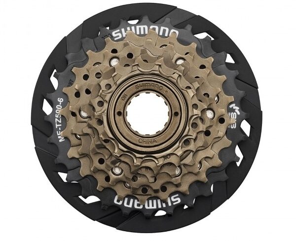 Трещітка 7-к 14-28Т SHIMANO TZ-500 із захистом спиць (ED)