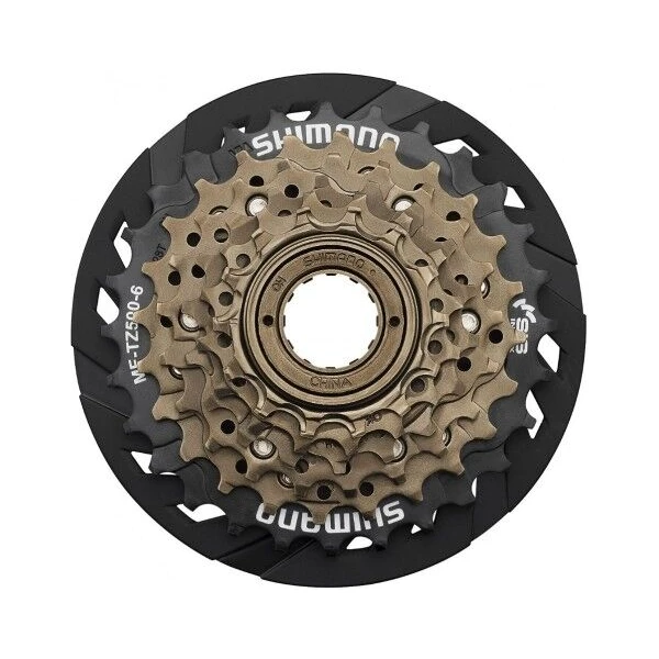 Трещотка 7-к 14-28Т SHIMANO TZ-500 с защитой спиц (ED)