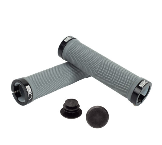Гріпси Green Cycle GGR-424 130mm сірий з двома чорними замками