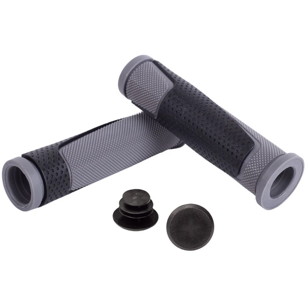 Грипсы Green Cycle GGR-004 130mm черно-серые с барендами