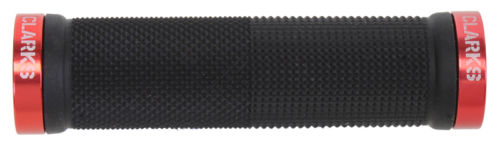 Гріпси Green Cycle GGR-424 130mm чорний з двома червоними замками