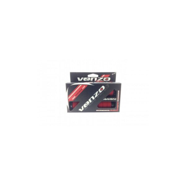 Грипси VENZO VZ-E05-019 128мм силікон, Червоні