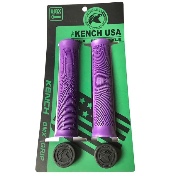 Грипси BMX Kench 150мм пурпурні