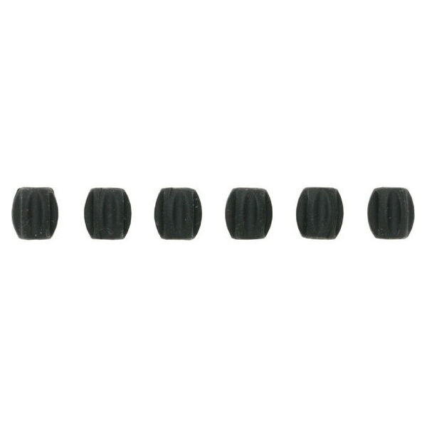 Захист JAGWIRE на оболонки CHA095 Black Silicon (6 шт)