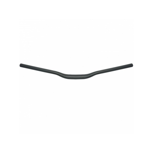 Руль AL 31.8мм L680мм rise: 20-30 mm back swept 9° YL-004 (черн.)