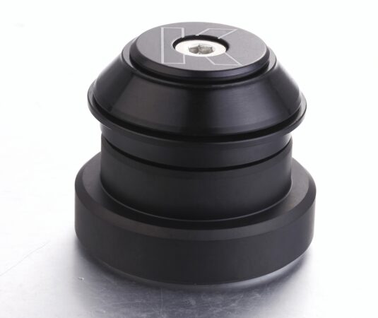 Рульова колонка 1-1/8" п/інтегр. Kenli KL-В240 на пром. підшипн.з перехідником на 1,5" шток вилки (черный)