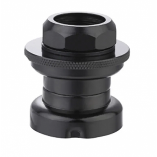 Рульова колонка 1" різьбова Kenli KL-B202 з обмежувачем повороту чорний (черный)