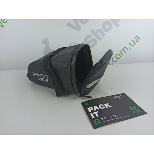 Сумка подседельная Green Cycle Compact saddle bag