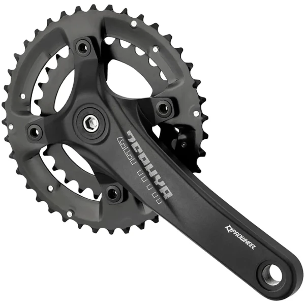 Шатуни SQ PROWHEEL ZEPHYR-501 22/36T під квадрат 9-ск. 175мм чорні