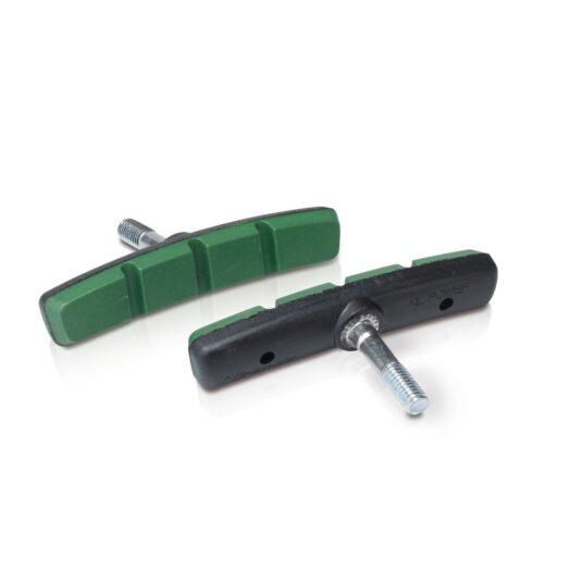 Колодки гальмівні VENZOCOLOUR Green (пара) V-Brake