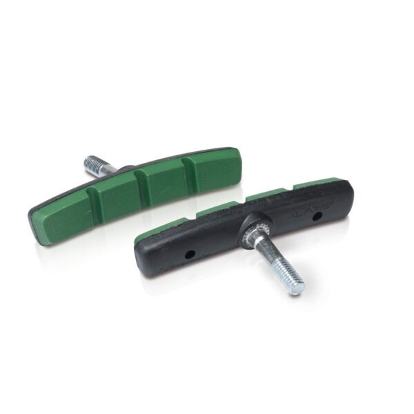 Колодки гальмівні VENZOCOLOUR Green (пара) V-Brake