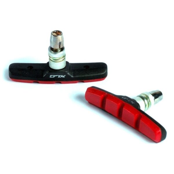 Колодки гальм. VENZOCOLOUR Red (пара) V-Brake