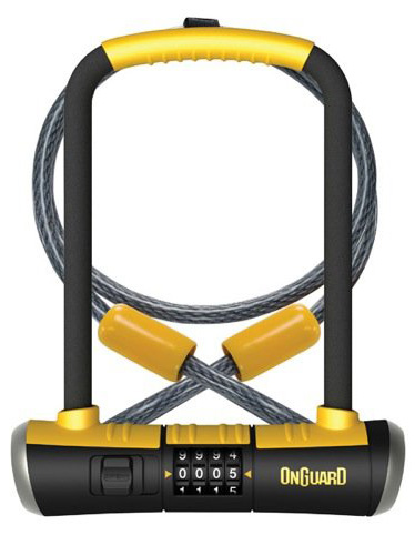 Замок U-образный Onguard BULLDOG COMBO DT размер скобы 115 x 230мм, кодовый замок