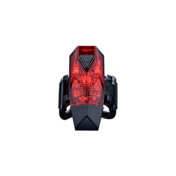 Мигалка задняя Infini MINI LAVA I-261R, 3 диода, 4 режима, USB кабель, с крепл.