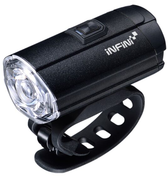 Фара передня Infini TRON 300 I-281P-BK, 1 світлодіод 3W, 6 режимів, USB кабель, з кріпл.