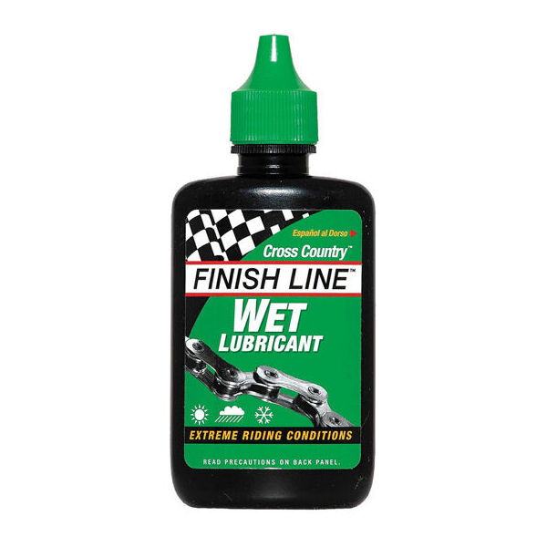 Мастило Finish Line рідке Wet Lube (Cross Country) для вологих погодних умов, 120ml