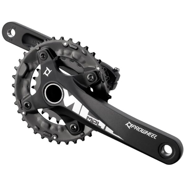 Шатуны HT2 PROWHEEL MPL(SENSOR)-501 TT 28/40T встав. ось, выносн. подшип. 10-ск 175mm черн