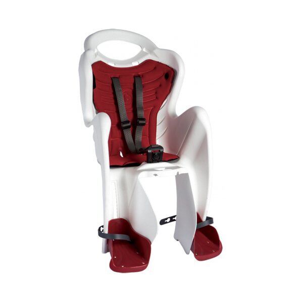 Дитяче велосипедне крісло на багажник Bellelli MR Fox Relax White - Red