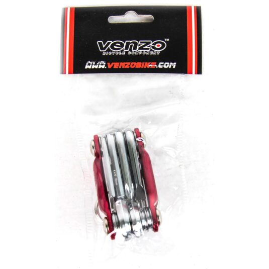 Мультитул VENZO VZ-F33-010 червоний
