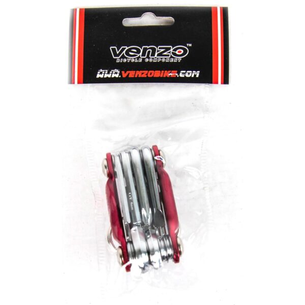 Мультитул VENZO VZ-F33-010 червоний