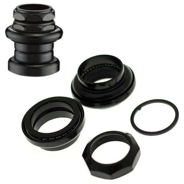 Рулевая колонка 1-1/8" NECO H-841 резьбовая чёрная