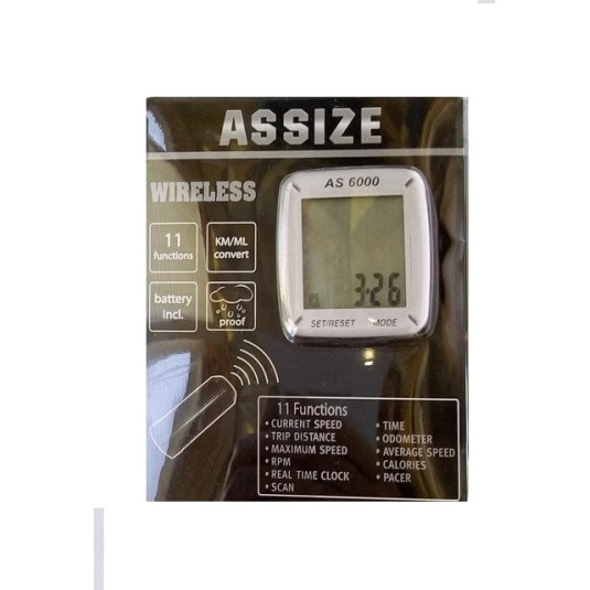 Велокомпьютер ASSIZE AS 6000 11 функций
