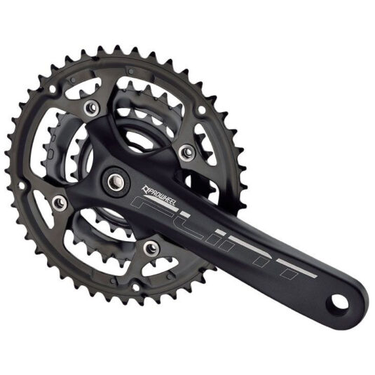 Шатуни SQ PROWHEEL FLINT 401 22/32/44T під квадрат 175мм чорні