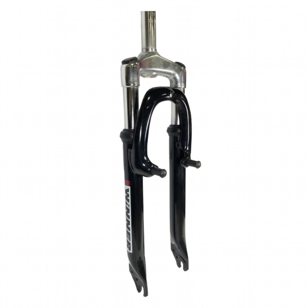 Вилка 24" v-br ZOOM 327E 1-1/8 хід 80mm, шток 65 мм, чорна