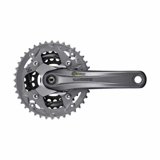 Шатуни ОСТ Shimano FC-M4000 22/30/40Т 9-шв. 170мм OCTALINK сірі