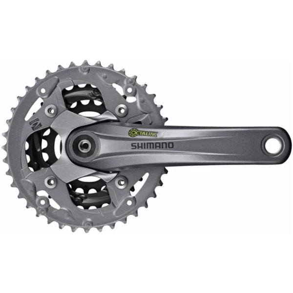 Шатуны ОСТ Shimano FC-M4000 22/30/40Т 9-ск 170мм OCTALINK серые
