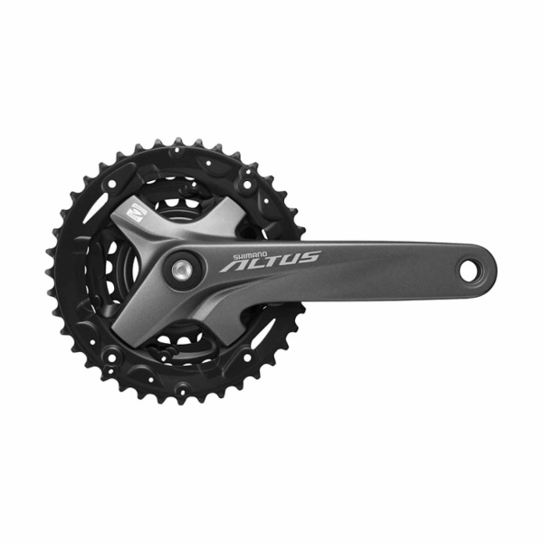 Шатуны SQ Shimano FC-M2000 ALTUS 22/30/40Т 9-ск 165мм под квадрат серые