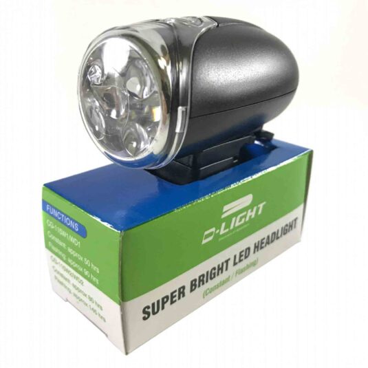Фара передня VENZO CB16-F01-006 LED чорна