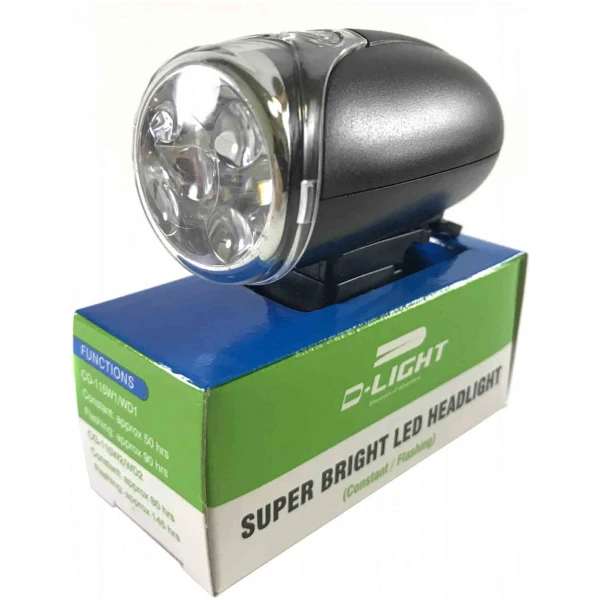 Фара передняя VENZO CB16-F01-006 LED чёрная