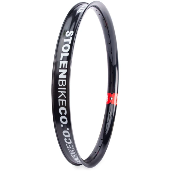 Обод BMX  20" Stolen LOWPRO 36H ANODIZED BLACK (NO BRAKES) Black