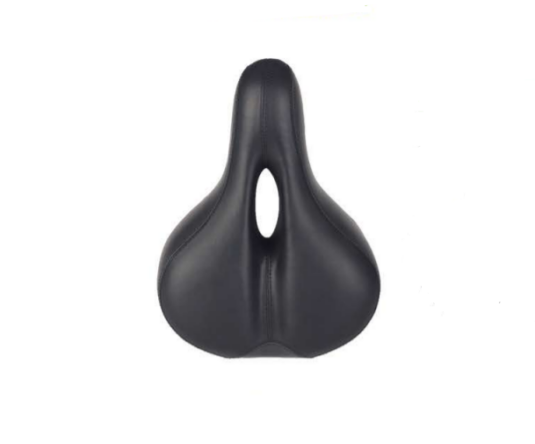 Седло комфортное с отверстием CPO 6810J 260*180 мм (черный)