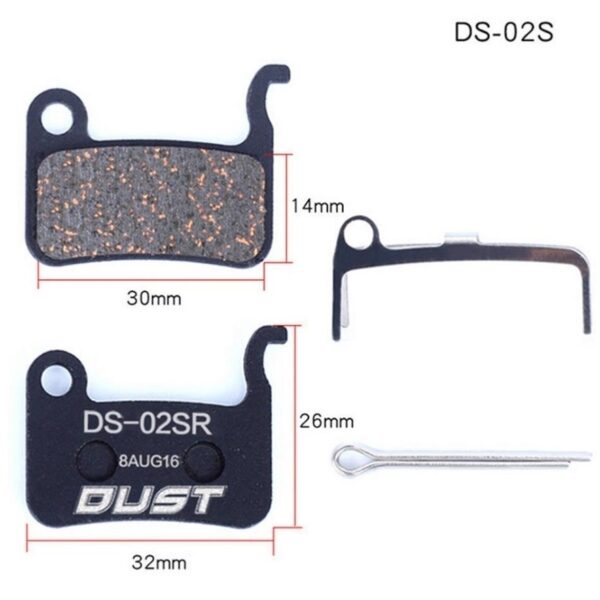 Колодки тормозные полуметалл disc DUST DS-02S Shimano R-505, S-500