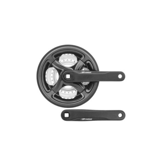 Шатуны SQ PROWHEEL TY-CN99 48/38/28T под квадрат 170мм чёрные