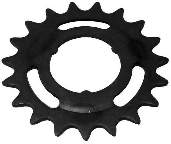 Звезда к втулке Sturmey Archer 20T планетарн. 1/8" Dished SPCC, хром.