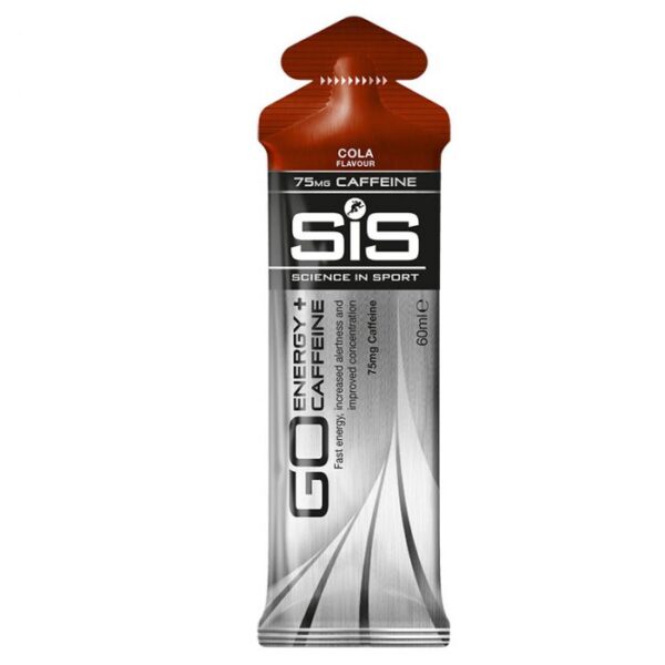 Гель изотонический углеводный з кофеином SIS Go + Caffeine Gel 75мг, Кола, 60мл