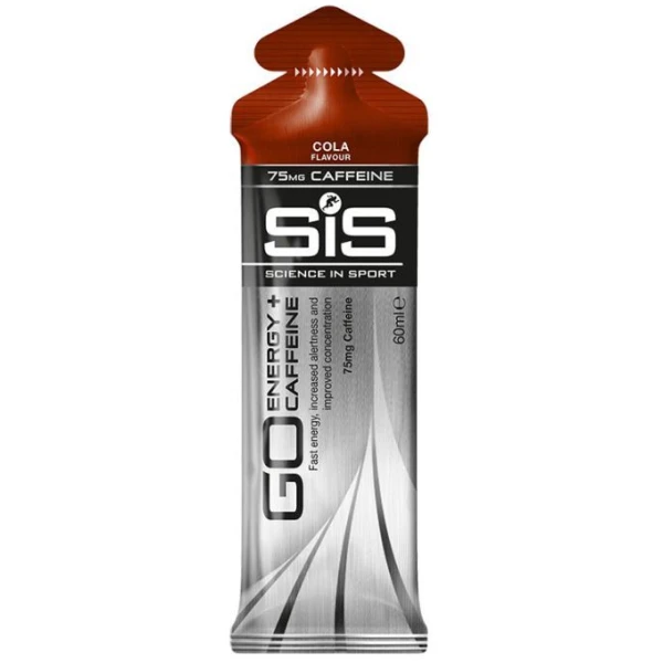 Гель ізотонічний вуглеводний з кофеїном SIS Go + Caffeine Gel 75мг, Кола, 60мл