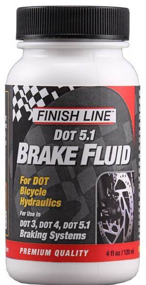 Тормозная жидкость Finish Line Fluid DOT, объём120мл