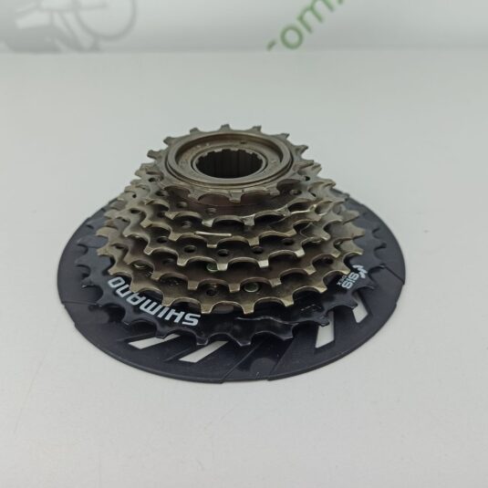 Трещітка 7-к 14-28Т SHIMANO TZ-500 із захистом спиць (ED)