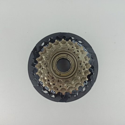 Трещітка 7-к 14-28Т SHIMANO TZ-500 із захистом спиць (ED)