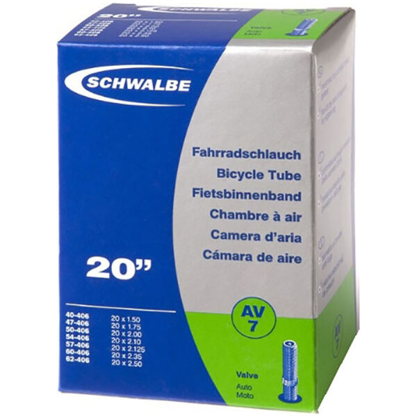 Камера 20" (40/62x406) Schwalbe AV7 40мм EK AGV