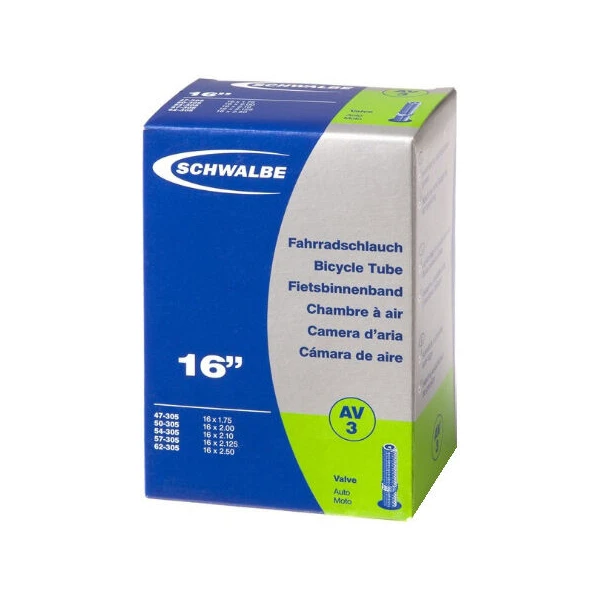 Камера 16" (47/62x305) Schwalbe AV3 40мм EK AGV