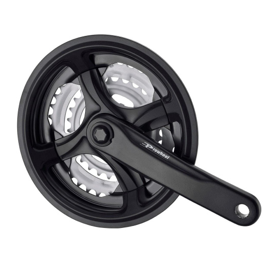 Шатуны SQ PROWHEEL TY-CN99 28/38/48T под квадрат 170мм чёрные